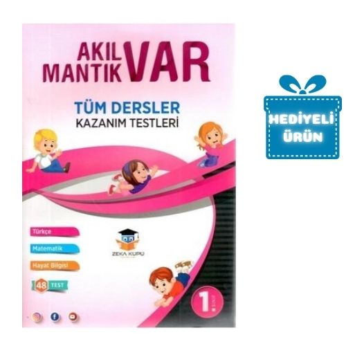 ZEKAKÜPÜ 1.Sınıf AKIL VAR MANTIK VAR TÜM DERSLER Kazanım Testleri